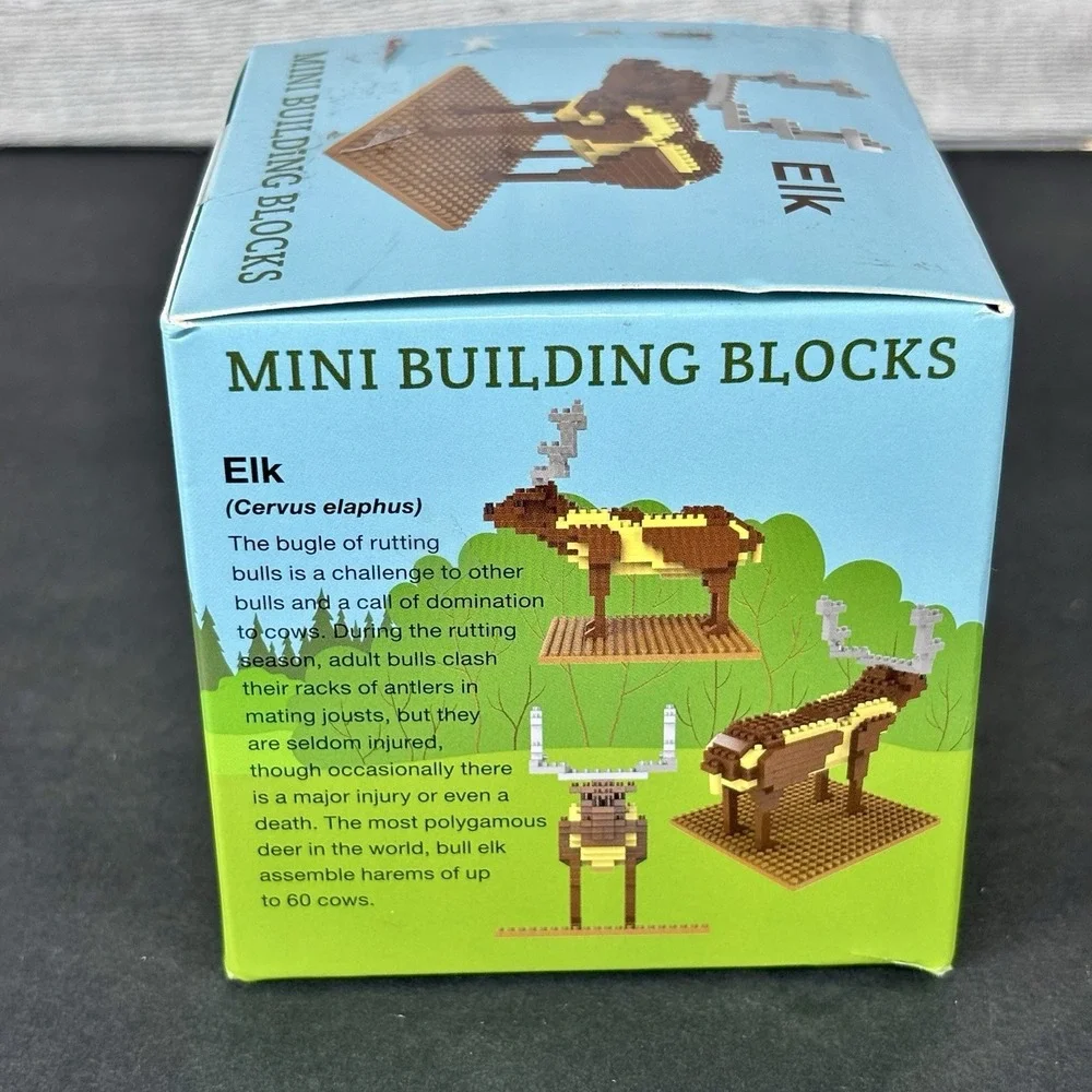 Mini Building Blocks Elk 174 pieces, Gift for Ages 7+ NEW‎ SEALED